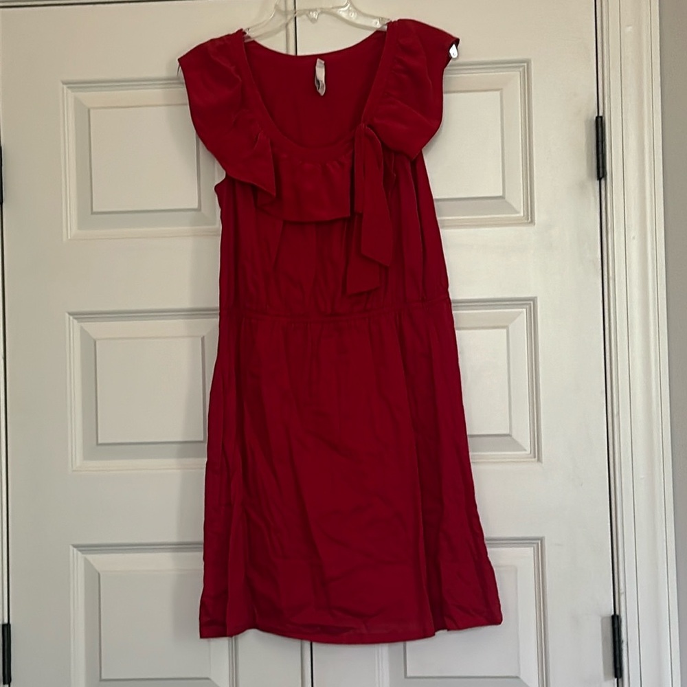 Fossil dress. Red. Size medium.